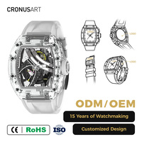 Montres de sport de luxe légères pour hommes Montres mécaniques automatiques ultra-légères Montres pour hommes tendance d'affair