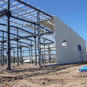 Edificio Metálico 2024, Estructura de Acero Industrial con Marco a Dos Aguas, Almacén <span class=keywords><strong>Prefabricado</strong></span> Popular - Product Image 3