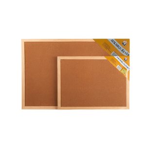 Tableau en liège 40x60cm avec cadre en bois, à fixer au mur, artisanat en bois, tableau d'affichage pour usage au bureau - Product Image 2