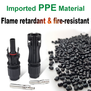 NSPV Solar Photovoltaic MC Universal Cable Connector 1500V PV Wire <b>Plugs</b> PPE PA IP68 50A - Product Image 5