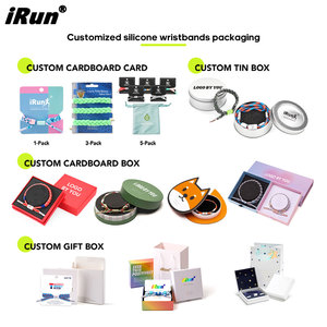 Pulseras de Silicona Personalizadas <span class=keywords><strong>IRun</strong></span> para Fútbol, Multicolores, Elásticas, de Goma, Motivacionales, para <span class=keywords><strong>Fiestas</strong></span> de Fútbol - Product Image 4