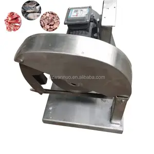 Portable poultry cutting frozen meat machine electric butchers bone saw machine chicken cutter meat bone saw machine