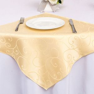 Servilletas de Mesa Personalizadas con Diseño Floral en Jacquard de Poliéster Rosa Borgoña para Bodas, Fiestas, Hoteles y Restaurantes, Venta al Por Mayor - Product Image 5
