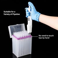 Filtre en plastique de laboratoire Embouts de pipette de 10ml Micropipette de laboratoire de 5ml Embouts de pêcheur Échantillon stérile disponible