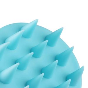 Cepillo Masajeador de Cuero Cabelludo Ecológico con Logotipo Personalizado, de Silicona Suave, Larga y Flexible, con Nylon y Paja de Trigo para el Cuidado del Cabello - Product Image 4