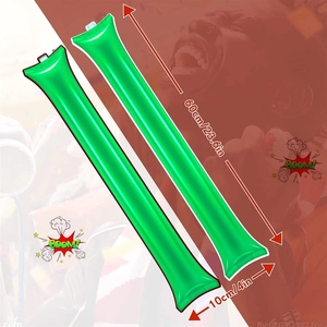 Bâtons de supporters personnalisables en gros d'usine, en plastique, étanches, activés par le son, style ROMANCE pour équipes - Product Image 4