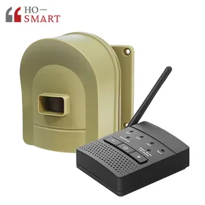 Hosmart 1/2 Mijl Oplaadbare Oprit Alarm Weerbestendige Security Outdoor Motion Sensor