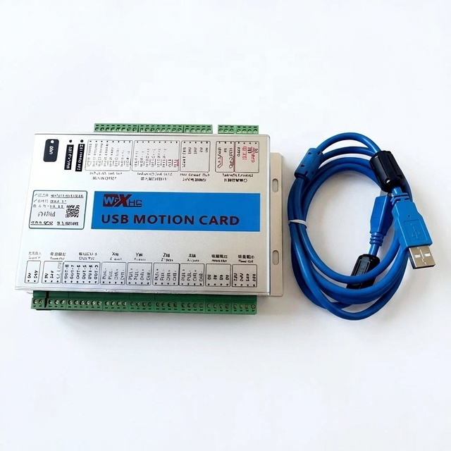 CNC MACH3 USB Breakout Board 4 Axis Motion Card Mach3 Controller Board MK4-V Servo Stepper Motor XHC 1 Year Warranty Wood Router