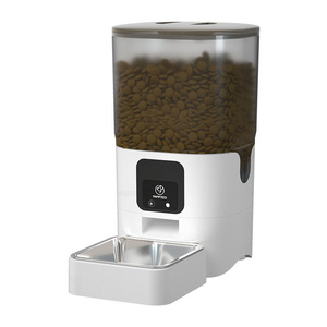 Comedero Automático Inteligente para Gatos Futurepets OEM/ODM de 6L con Control por WiFi y Aplicación, Alimentación Programada y Doble Fuente de Alimentación - Product Image 1