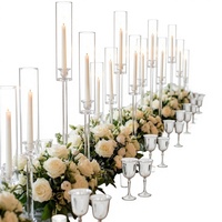 Chandelier en cristal K9 de style européen, de haute qualité, marque Baosheng, pour décoration de table de banquet d'hôtel, pièce maîtresse pour mariage