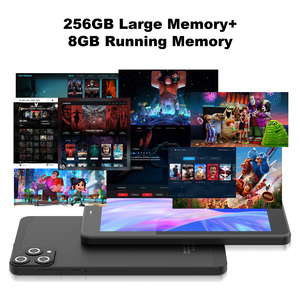 Tablette PC Android 15 de 7 pouces, 8 Go + 256 Go, appareil photo 5 MP + 8 MP, processeur Quad-Core 1,3 GHz, Wi-Fi 5G, USB-C, écran capacitif, nouveau CM516 - Product Image 5