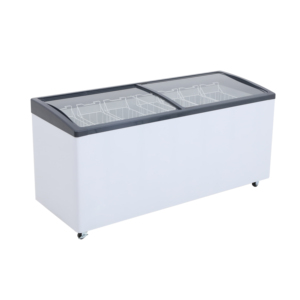 Xiangming ตู้แช่แข็งแบบต่อเนื่องแบบลึกพร้อมประตูกระจกตู้แช่ไอศกรีมโดยตรง - Product Image 1