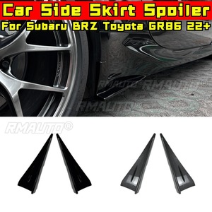 For Subaru BRZ Toyota GR86 2022+ <b>Car</b> Side Skirt Lip Spoiler Splitter <b>Diffuser</b> Tunning Part <b>Car</b> Side Skirt Splitter Apron - Product Image 1