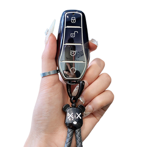 Porte-clés de voiture en TPU souple pour BYD Song Plus Qin DMI Han EV Yuan <span class=keywords><strong>Pro</strong></span> Tang ATTO 3 porte-clés - Product Image 1