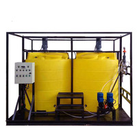 Chlore de pH d'équipement de système de dosage liquide automatique d'acide chimique/alcali pour le traitement de l'eau avec la pompe doseuse