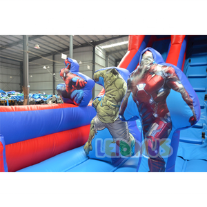 Lâu Đài bơm hơi thiết kế mới nhất trượt đôi lâu đài bouncy người nhện trượt bơm hơi khổng lồ trượt nước để bán - Product Image 5