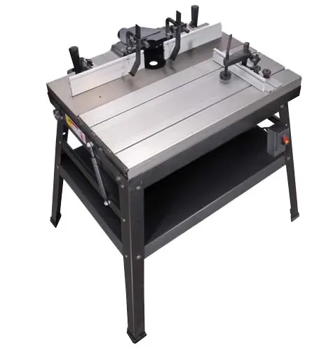 Sliding   Cast Iron Tilt Top Sliding Router Table