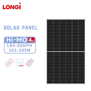 Panneau solaire monocristallin Longi Hi-MO 4m LR4-60HPH 365-385M 9BB demi-coupe <span class=keywords><strong>375W</strong></span> Panneaux solaires Longi - Product Image 2