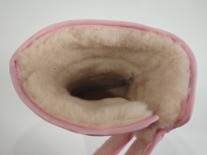 <span class=keywords><strong>Bottes</strong></span> de neige mi-mollet plates pour femmes, imperméables, en laine tricotée PU, <span class=keywords><strong>fourrées</strong></span>, chaudes, antidérapantes, pour le <span class=keywords><strong>ski</strong></span> et l'hiver - Product Image 6