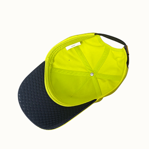 Gorra de béisbol de poliéster ligera de 6 paneles estilo vintage renovado con cierre trasero de hebilla metálica para deportes de motor y conducción - Product Image 3