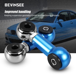 BEVINSEE Biellettes de barre stabilisatrice arrière réglables pour BMW <span class=keywords><strong>E46</strong></span> 320 323 325 328 330 - Product Image 4