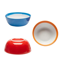 Veweet — bol en porcelaine personnalisé, ensemble de bols en céramique pour salade, soupe et ramen, service de riz, en grès, vente en gros