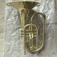 Mellophone Professional Wind Instrument Gold Lacquered Stage Performance