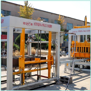 Hongfa <strong>6</strong>-15F Hydraulic Pressure Automatic Hollow <strong>Block</strong> &amp; <strong>Cement</strong> <strong>Block</strong> Moulding <strong>Machine</strong> with Mold Vibration - Product Image 1