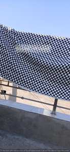 Hand Stitched Kantha <b>Quilt</b> Printed Organic Cotton Traditional Home Decor <b>Throw</b> Blue Polka Dot Pattern All Season - Product Image 3