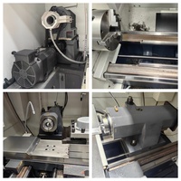 Tour horizontal CNC 61125 à banc plat, pour tournage intensif de barres d'acier et de matériaux ferreux, contrôleur GSK