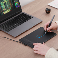 Tablette graphique Huion Inspiroy 2 avec molette de défilement, 6 touches personnalisables, stylet sans batterie pour tablette à stylet numérique