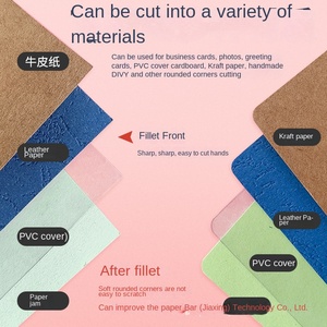 DIY Fillet R4 Chanferer Cortador Manual Papel Fotográfico Corte Cartão Ângulo Direito Dica <span class=keywords><strong>Circular</strong></span> Arc Aparar Opp Bag - Product Image 3