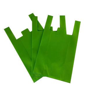 Sinh Thái Thân Thiện Phân Hủy Sinh Học Không Dệt Vest Bag T-shirt Mua Sắm Đóng Gói Túi - Product Image 6