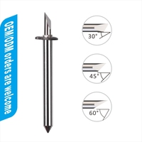 Cuchilla de Repuesto para Plotter Roland, Cuchilla de Corte de Vinilo de 30, 45 y 60 Grados