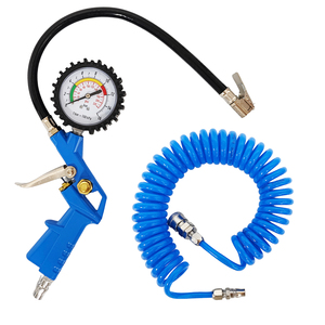 Manómetro Mecánico de Doble Cabezal de 200 psi para Camiones, Remolques y Vehículos Pesados - Product Image 1