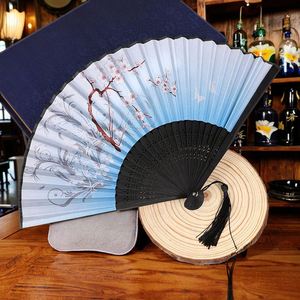 Custom Logo Printed Eco-Friendly Portable Bamboo Hand Fan Folk Art Classic Traditional DIY Angel Advertising Promotional <b>Gift</b> - Product Image 3
