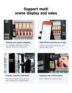 Machine de Caisse Automatique XMAI 680L à Vision IA, Double Verre Trempé, <span class=keywords><strong>Paiement</strong></span> Sans Contact, Surveillance à Distance 4G LTE pour Gares Ferroviaires - Product Image 5