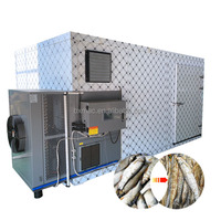 Déshydrateur industriel de viande de boeuf de poisson de légumes d'usine Machine de dessiccateur de viande de boeuf de fruits de mer de pompe à chaleur de poulet