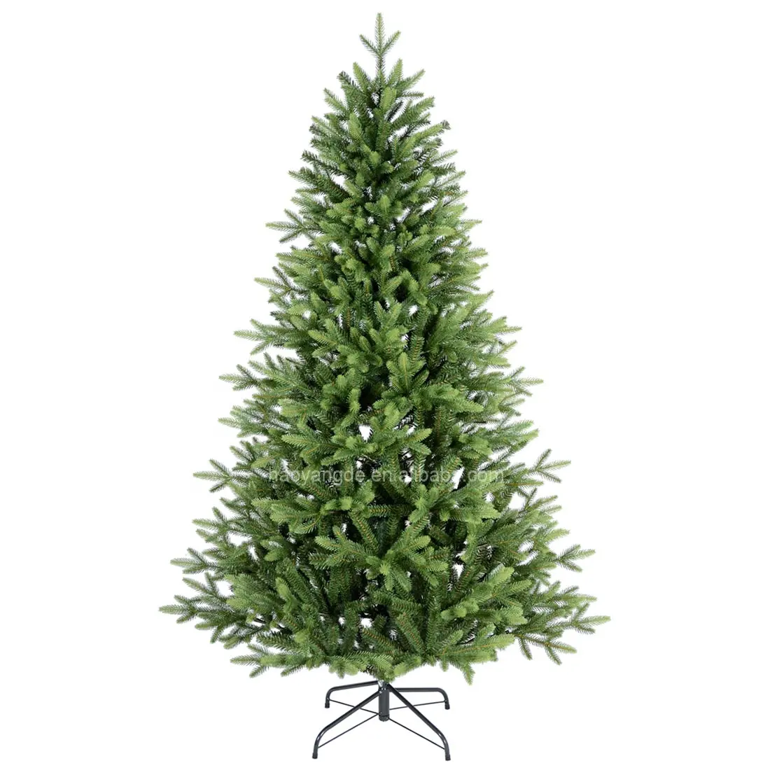 Outdoor animated PE PVC Mix Christmas Tree Realistic Xmas trees