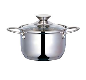 Casserole en acier inoxydable <span class=keywords><strong>Fissler</strong></span> 304, fabrication indienne, vente en gros, 2 pièces, ensemble de cuisine de luxe de qualité supérieure, marmites à soupe et à bouillon - Product Image 1