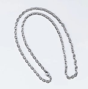 Chaîne en acier inoxydable plaqué PVD de couleurs variées en gros, en stock - Chaîne fine en acier inoxydable abordable pour femmes - Product Image 2