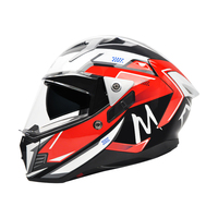 Casque de moto modulaire certifié DOT, coque ABS, avec double visière, vente en gros d'usine, personnalisable