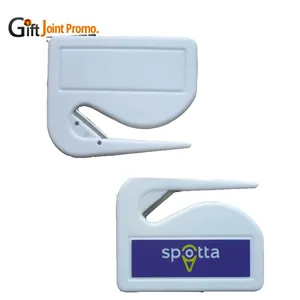 Wholesale Custom LOGO Envelope Promotional Items Plastic Mini Portable Letter Opener In Shape