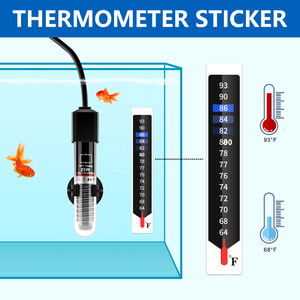 FREESEA 25W riscaldatore sommergibile per acquari temperatura preimpostata 1-5 galloni d'acqua dolce/acqua salata acquario di piccole dimensioni libero - Product Image 3