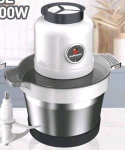 Machine à <span class=keywords><strong>Fufu</strong></span> Hoffmans HM-8880 la plus vendue sur le marché <span class=keywords><strong>africain</strong></span>, 8L, 2000W, hachoir à viande à couple élevé, bol en acier inoxydable, 4 lames - Product Image 5