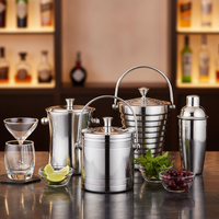 Commerciële roestvrijstalen ijs emmer voor hotel, bar, restaurant en catering dranken service