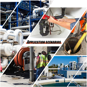 Nettoyeur de tuyaux à essence Botuo 2175Psi 150Bar 36Lpm, machine de dragage de tuyaux, machine de nettoyage de tuyaux - Product Image 5
