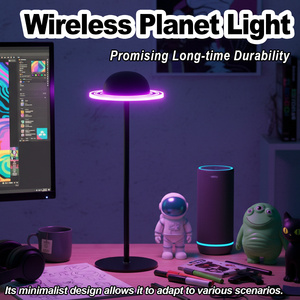 โคมไฟตั้งโต๊ะไร้สายแบบขวด LED USB สัมผัสหรี่แสงได้ ชาร์จซ้ำได้ พกพาสะดวก ไฟกลางคืนข้างเตียง ตกแต่งบรรยากาศห้อง บ้าน ไฟ LED - Product Image 3