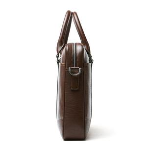 Sac pour ordinateur portable en cuir véritable 100% pour homme, vintage, durable, imperméable, pour le bureau et les affaires - Product Image 2