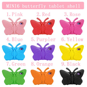 Justaucorps de tablette écologique 3D motif papillon pour enfants, 8.3 pouces, étui EVA résistant aux chocs, pour <span class=keywords><strong>iPad</strong></span> mini 6 - Product Image 6
